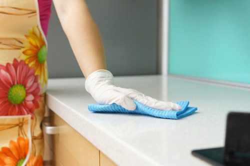 Low-moisture carpet cleaning for Kew workplace