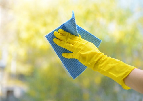 Illustration representing cookie use on a carpet cleaning website