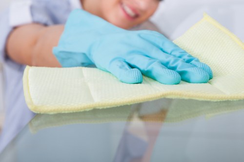 Kew carpet cleaners treating a high-traffic living room carpet